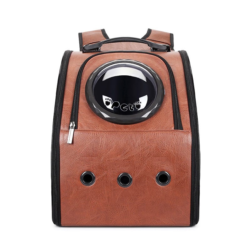 Leather cat carrier outlet