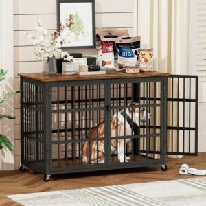easy dog crate furniture