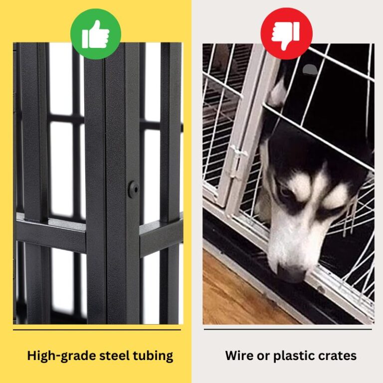 Photo inspiration: Visual Reference: 51 Xxl Heavy Duty Indoor Dog Kennel Indestructible Dog Crate