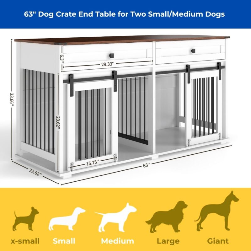 double dog crate