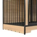 dog crate furniture sturdy base