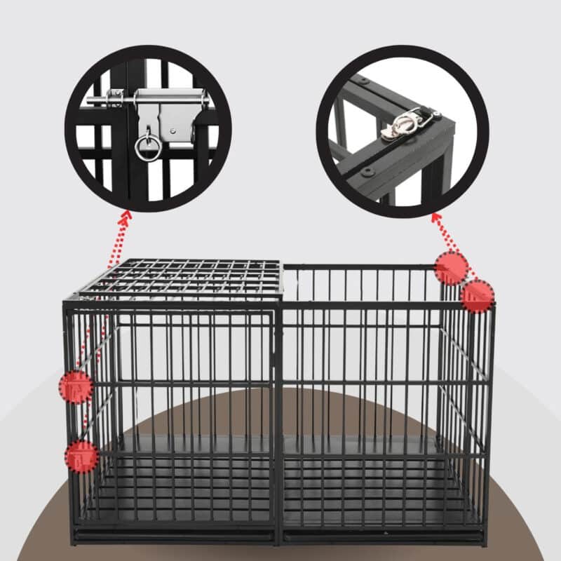Photo inspiration: Crate Drainage For Extra Large Breeds Reference: 60 Extra Large Heavy Duty Metal Dog Crate Indoor Kennel