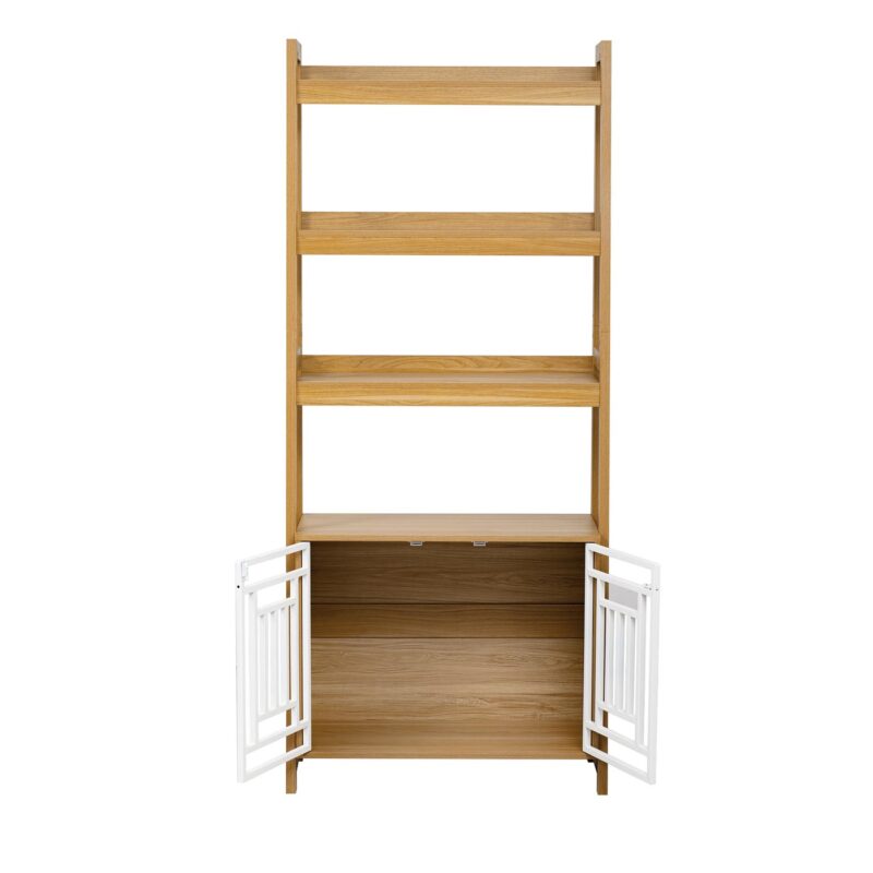 bookcase from crates