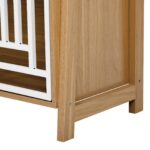 furniture style dog crate bookcase