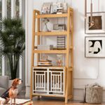 ladder bookcase dog crate