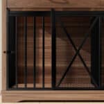 furniture dog crate with drawers