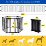 extra wide dog gate W206P150113