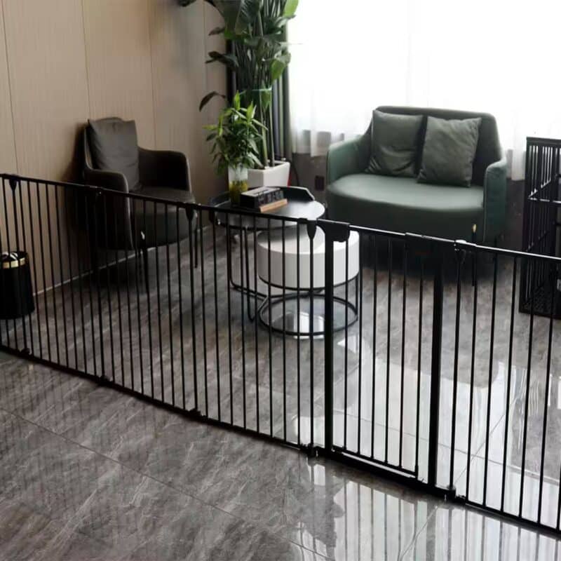 fence for dogs inside the house