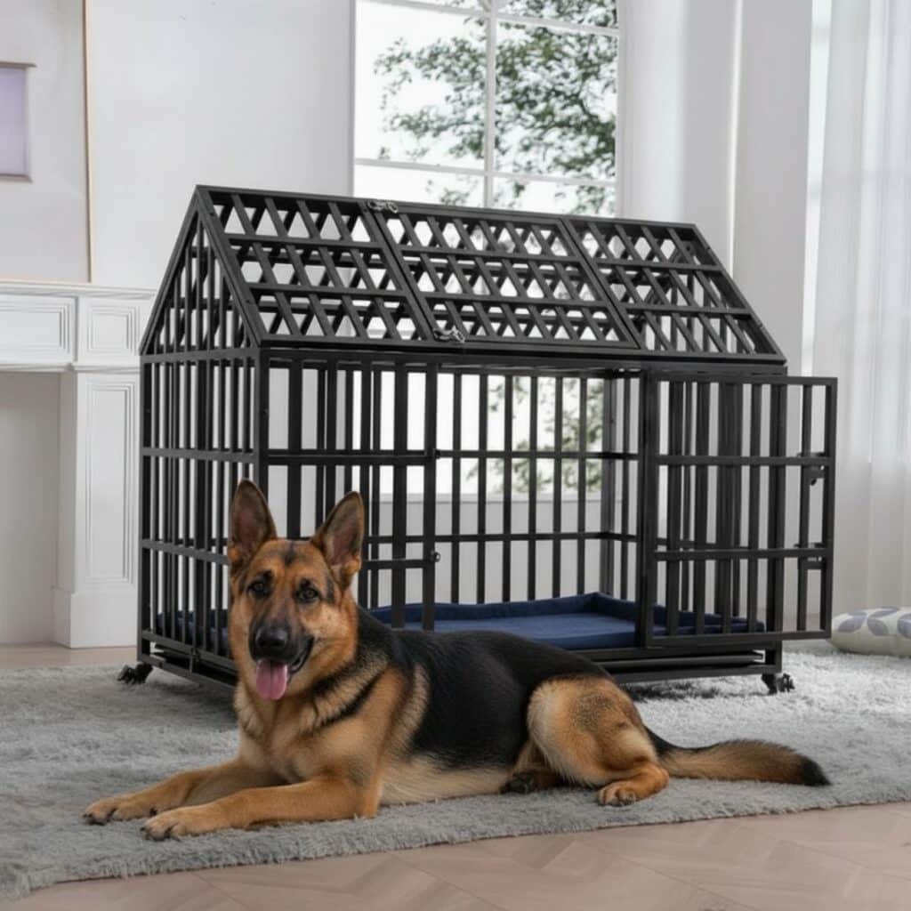 Fresh Look at 51 Heavy Duty Extra Large Dog Crate Indoor Kennel For