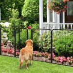 yard dog pen for garden