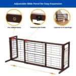 adjustable dog gates indoor