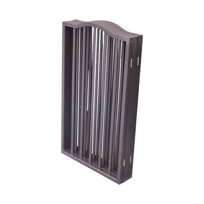 folding wood gate indoor
