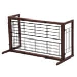 freestanding step over pet gate