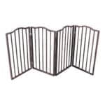 freestanding wood pet gate