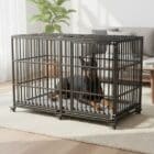 extra large metal dog crate