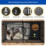 heavy duty large dog kennel