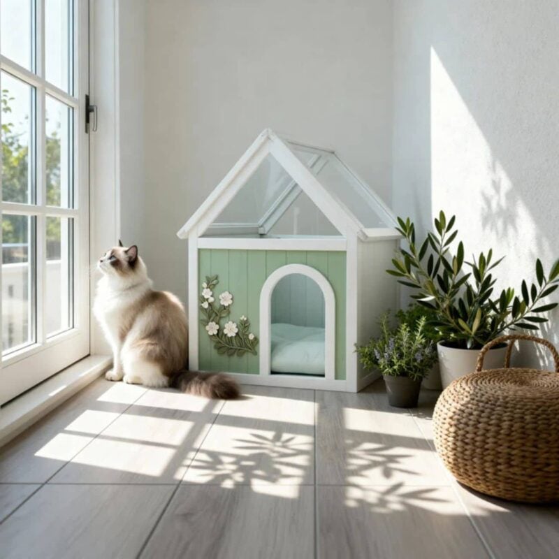 dog house inside house