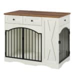 dog cage furniture for medium dogs