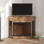 dog crate furniture corner