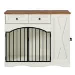 dog crate furniture with storage
