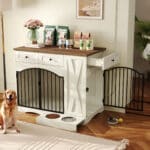 furniture dog kennel