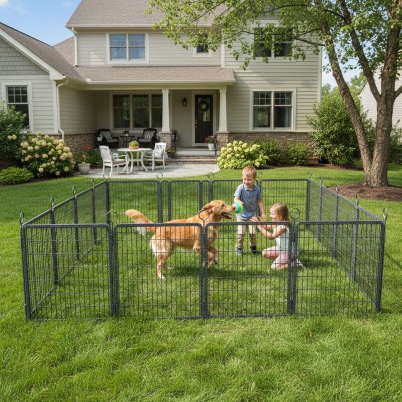 40 inch heavy duty dog playpen