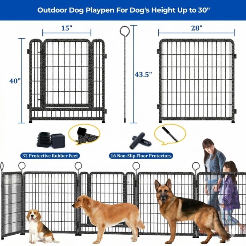 big dog outdoor playpen