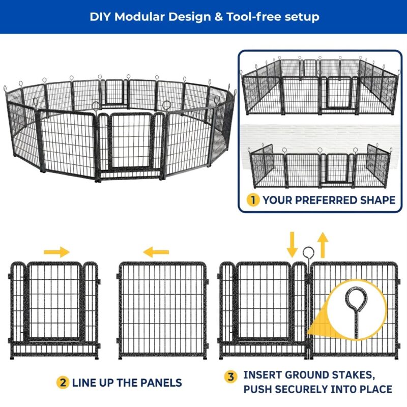large dog playpen outdoor