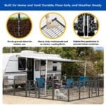 large indoor outdoor dog playpen