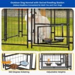 small outdoor dog kennel