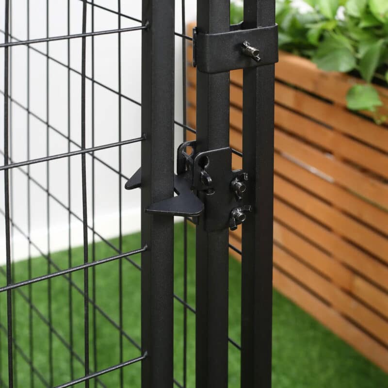 welded wire outdoor dog kennel