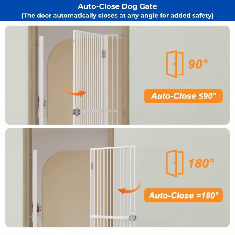 auto close pet gate indoor