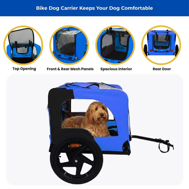 bike dog carrier