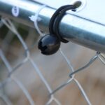 large dog kennel outdoor with roof