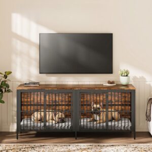 dog crate tv stand furniture
