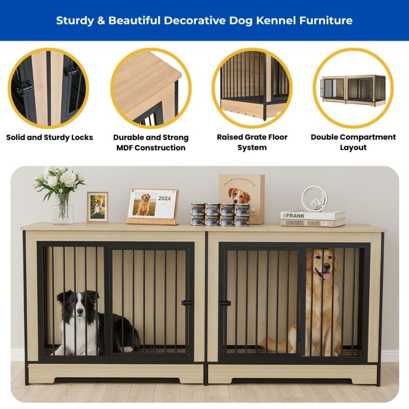dog kennel that looks like furniture