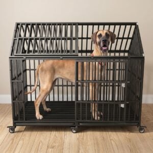extra large dog kennel indoor
